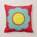 Search for teal and yellow pillows For kids