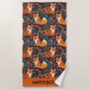 Search for fox beach towels Animals