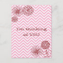 Search for pink zig zag cards Girly