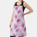 Search for purple flower pattern aprons Modern