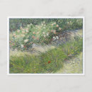 Recherche de herbe verte cartes postales Vintage