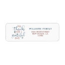 Search for grateful return address labels Autumn