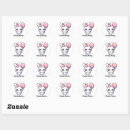 Search for kawaii bunny stickers White