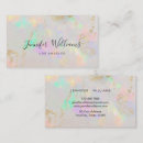 Search for holographic foil business cards Aesthetician
