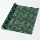 Search for gold feathers wrapping paper Modern