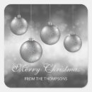 Search for silver christmas stickers Baubles