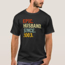 Search for 19th wedding anniversary tshirts Since