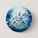 Recherche de requins badges Poisson