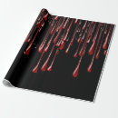 Search for bloody wrapping paper Halloween