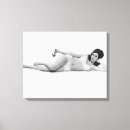 Recherche de black and white canvas prints People