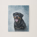 Recherche de chien rottweiler puzzles Nature