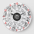 Recherche de astrologie zodiaque horloges Noir