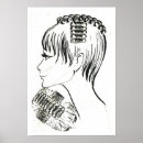 Recherche de coiffure vintage posters Cheveux