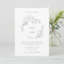 Search for wreath wedding invitations Simple