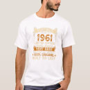 Search for 60s tshirts Birthday