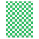 Search for green and white gingham tablecloths Chequered