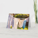 Recherche de corde linge vœux cartes Blanchisserie