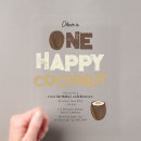 Recherche de cocotier invitations Noix de coco