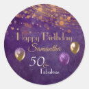 Search for purple balloon stickers Gold