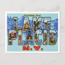 Search for lake placid postcards Vintage