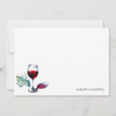 Search for wine note cards Modern