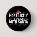Search for christmas buttons Santa