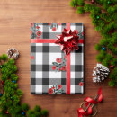 Recherche de black plaid wrapping paper Moderne
