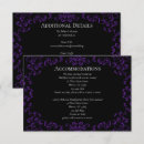 Search for goth invitations Purple