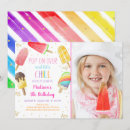Search for popsicle birthday invitations Pop on over