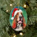 Recherche de hound ornements Basset hound noël