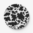 Search for animal print paper plates Cow