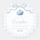 Search for blue pumpkin stickers A little pumpkin
