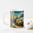 Search for vintage camper mugs Xmas