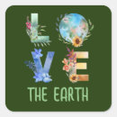 Search for our planet stickers Go green