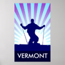 Search for ski vermont posters Skier