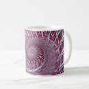 Search for abstract fractal mugs Blue