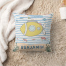 Search for sea creatures pillows Nautical