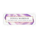 Search for lavender wedding return address labels Elegant