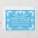 Search for papel picado bridal shower invitations Love birds
