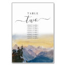 Recherche de mountain wedding table cards Rustique