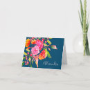 Search for watercolor flower note cards Botanical