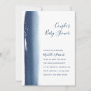 Search for couples baby boy shower invitations Watercolor