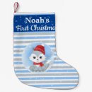 Search for babys first christmas stockings Snow