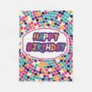 Search for happy birthday blankets Green