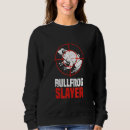 Search for funny frog hoodies Bullfrog