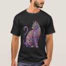 Search for psychedelic cat tshirts Rainbow