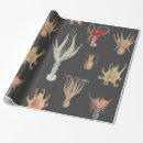 Recherche de tentacules papier cadeau Calmar