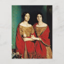Recherche de deux soeurs cartes postales Femme