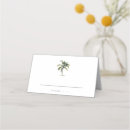 Search for palm tree place cards Beach