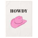 Search for cowgirl tablecloths Pink